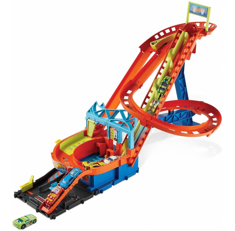 Hot Wheels City Roller Coaster Rally